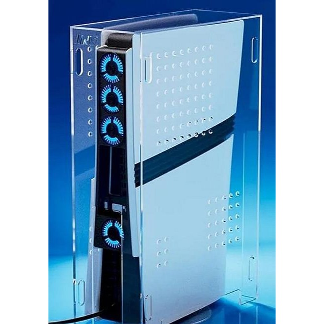 良值 PS5 Pro 壓克力防塵罩L1057 L1058 光碟版 數位版通用 主機防塵罩 保護罩-細節圖3