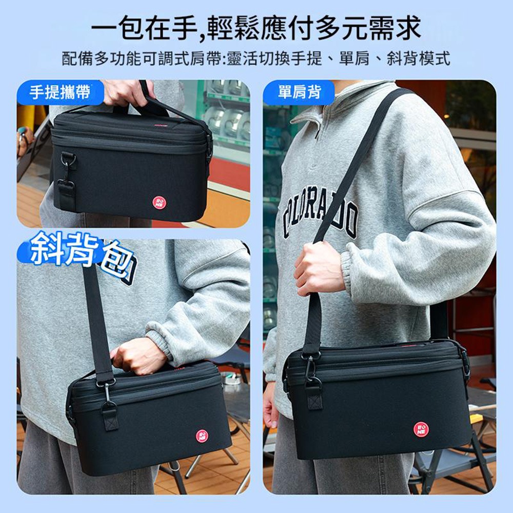 【kiho金紘】良值 NS2 Switch 2 主機 配件 全套收納箱 黑色 L1075-細節圖6