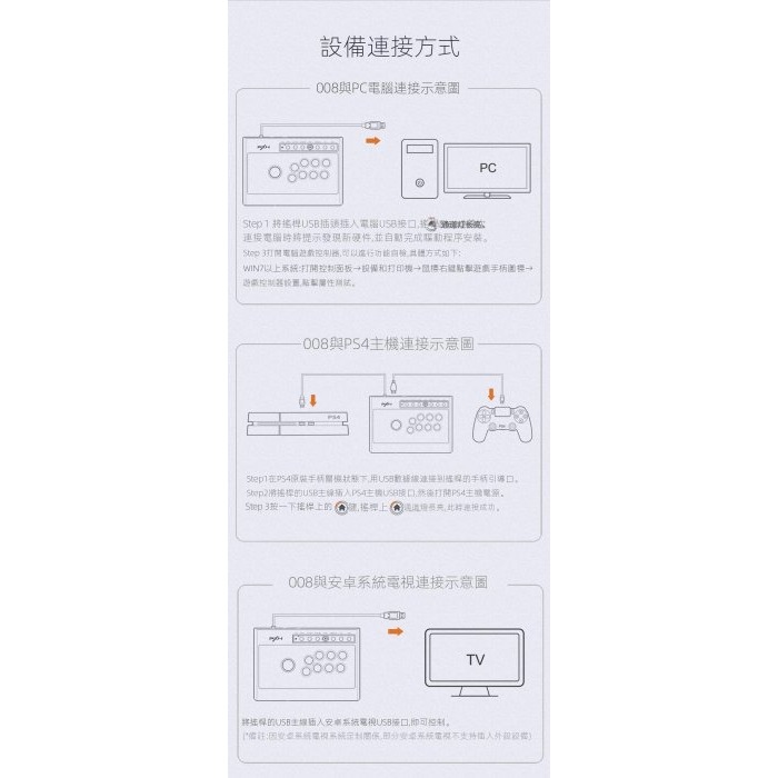 【kiho金紘】 送延長線PXN萊仕達008 PC/ps4/switch/xbox/安卓 街機格鬥搖桿TURBO機械按鍵-細節圖8