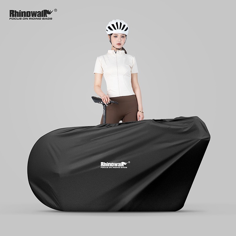 Rhinowalk超輕量自行車攜車袋RM268 700公路車 登山車 肩背/手提 附固定帶 收納袋裝車袋 c 26吋輕巧-細節圖3