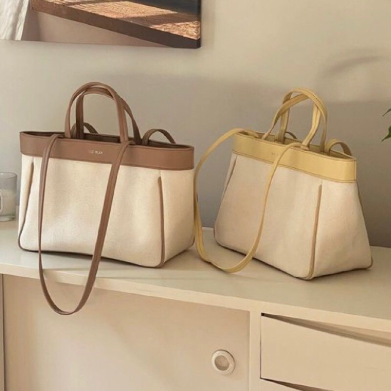 Chellmee ✈️韓國代購✈️ 「THE ALLY 」超人氣設計帆布品牌包 ANNA BAG肩背兩用包-細節圖5