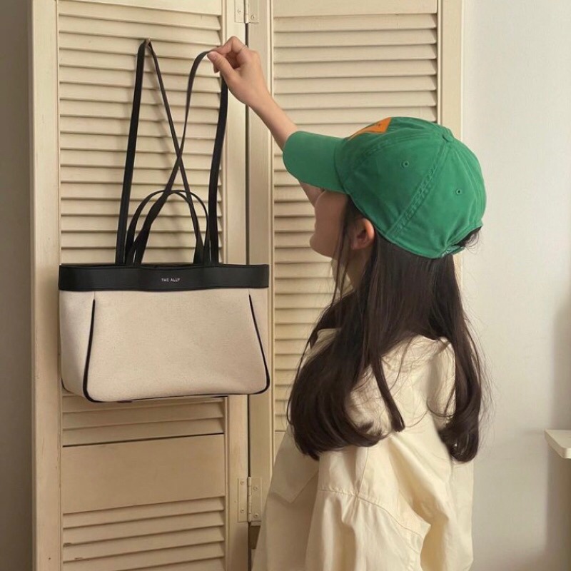 Chellmee ✈️韓國代購✈️ 「THE ALLY 」超人氣設計帆布品牌包 ANNA BAG肩背兩用包-細節圖9