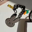 Chellmee ✈️韓國「MAKOMAKI 」微笑🙂️吊飾 愛心 兔兔 鑰匙圈 微笑鑰匙吊飾-規格圖6