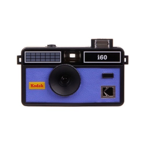 預購【Kodak 柯達】新型多功能底片相機 i60 長春花藍