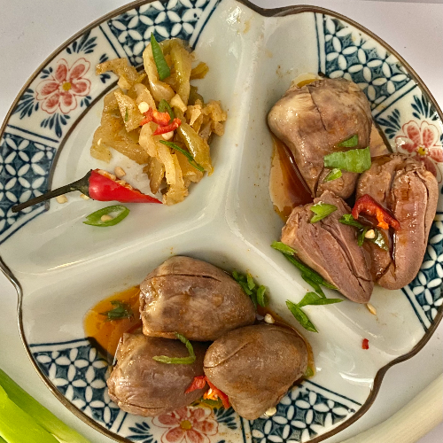 【小春園滷味】鵝心/份(微辣.真空包裝)-細節圖2