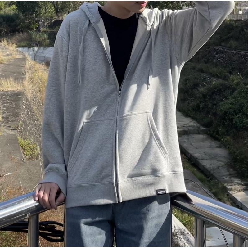 【 𝐔𝐘𝐊】現貨秒發✨韓版做舊深藍色直筒牛仔褲-細節圖5