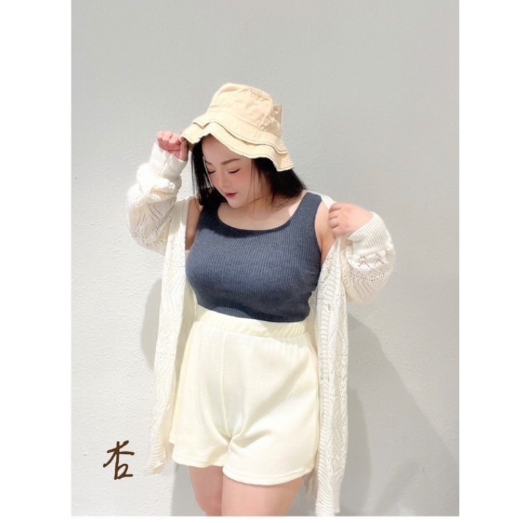 華夫格愛心短褲-細節圖3