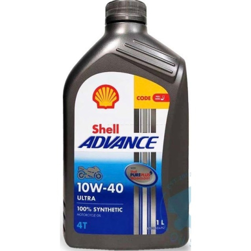 Shell 殼牌 Advance Ultra 4T 10W40 全合成 機油 有封口