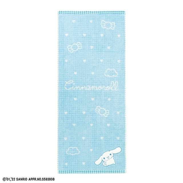 🎈彩虹尾巴🎈三麗鷗全明星刺繡長毛巾 KITTY 美樂蒂 布丁狗 酷洛米 大耳狗 帕恰狗 人魚漢頓 毛巾-細節圖9
