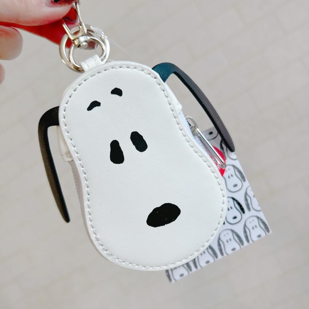 🎈彩虹尾巴🎈吊飾迷你零錢包 零錢小包 史努比大臉皮革零錢包 糊塗塔克 糊塗塌客 SNOOPY 胡士托小收納包 鑰匙圈-細節圖5