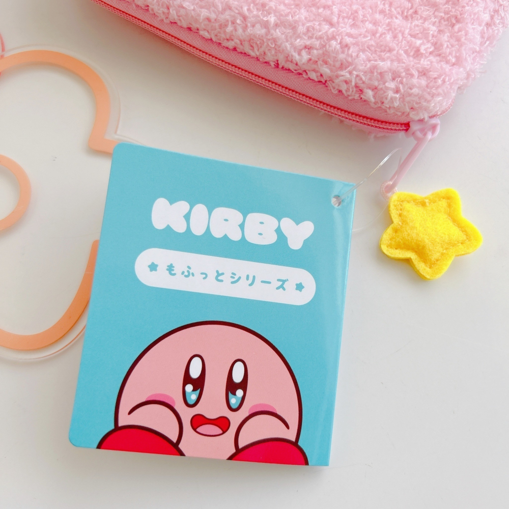 🎈彩虹尾巴🎈星之卡比絨毛零錢包 卡比之星 卡比 Kirby 大臉 小物包-細節圖4