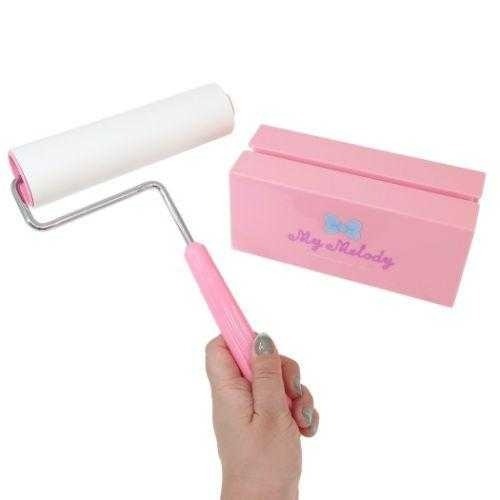 🎈彩虹尾巴🎈三麗鷗除塵滾輪 美樂蒂 人魚漢頓  隨手黏 撕取式除塵滾輪 滾筒膠黏拖把-細節圖5