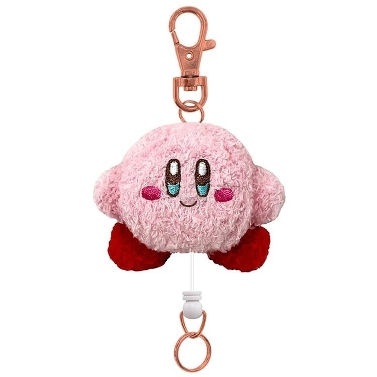 🎈彩虹尾巴🎈星之卡比粉嫩絨毛伸縮易拉扣 卡比之星 卡比 Kirby 絨毛娃娃 玩偶 星星卡比 娃娃吊飾-細節圖7