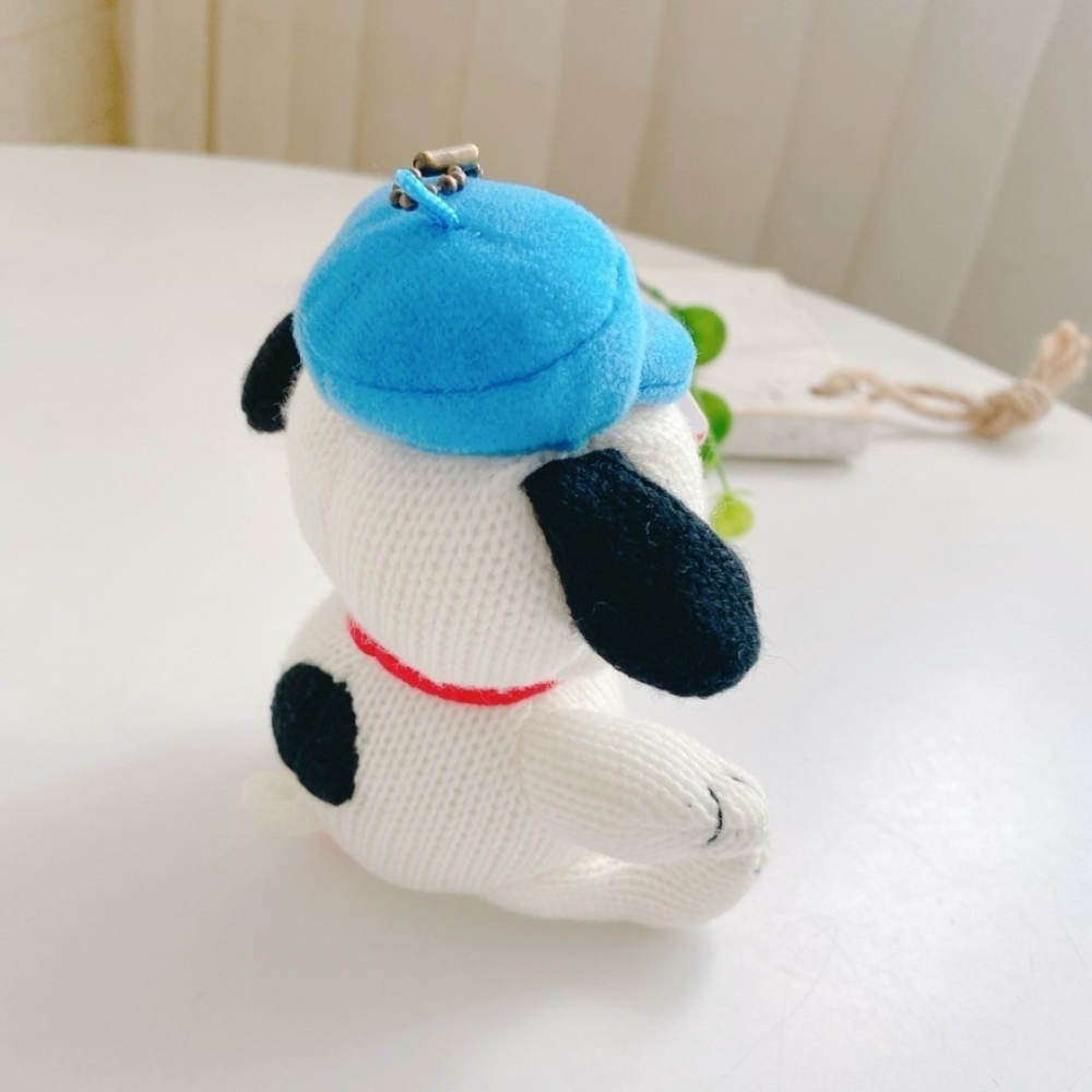 🎈彩虹尾巴🎈歐拉夫針織娃娃珠鍊吊飾 歐拉夫 奧拉夫 Olaf 針織系列 史奴比兄弟 吊飾娃娃-細節圖6