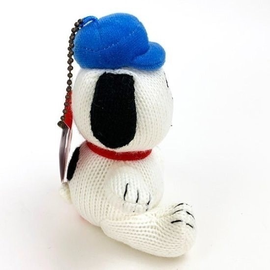 🎈彩虹尾巴🎈歐拉夫針織娃娃珠鍊吊飾 歐拉夫 奧拉夫 Olaf 針織系列 史奴比兄弟 吊飾娃娃-細節圖10