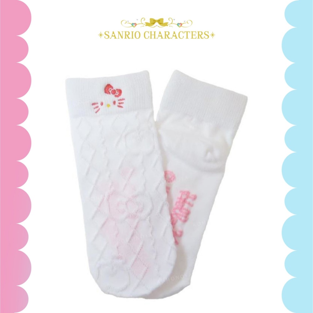 🎈彩虹尾巴🎈成人棉質短襪 襪子(22-24cm)三麗鷗 KITTY 人魚漢頓 布丁狗 美樂蒂 酷企鵝 帕恰狗 大耳狗-規格圖10