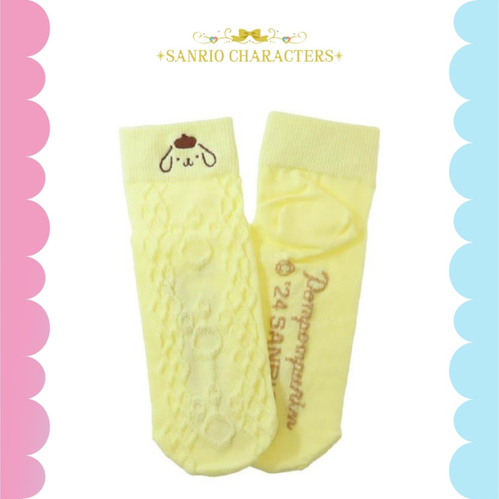 🎈彩虹尾巴🎈成人棉質短襪 襪子(22-24cm)三麗鷗 KITTY 人魚漢頓 布丁狗 美樂蒂 酷企鵝 帕恰狗 大耳狗-規格圖10