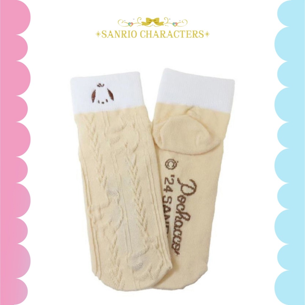 🎈彩虹尾巴🎈成人棉質短襪 襪子(22-24cm)三麗鷗 KITTY 人魚漢頓 布丁狗 美樂蒂 酷企鵝 帕恰狗 大耳狗-規格圖10