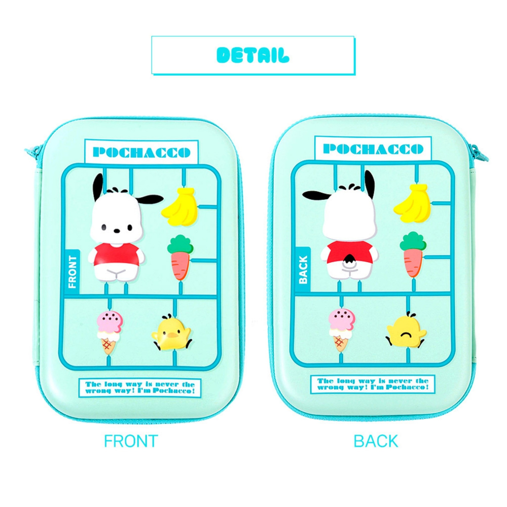🎈彩虹尾巴🎈多功能收納包 三麗鷗 大耳狗 帕恰狗 酷洛米 硬殼多功能收納包 萬用包-細節圖2