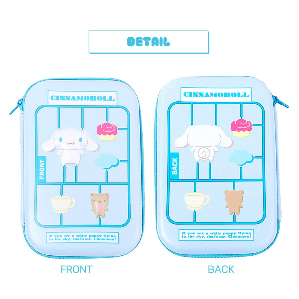 🎈彩虹尾巴🎈多功能收納包 三麗鷗 大耳狗 帕恰狗 酷洛米 硬殼多功能收納包 萬用包-細節圖4