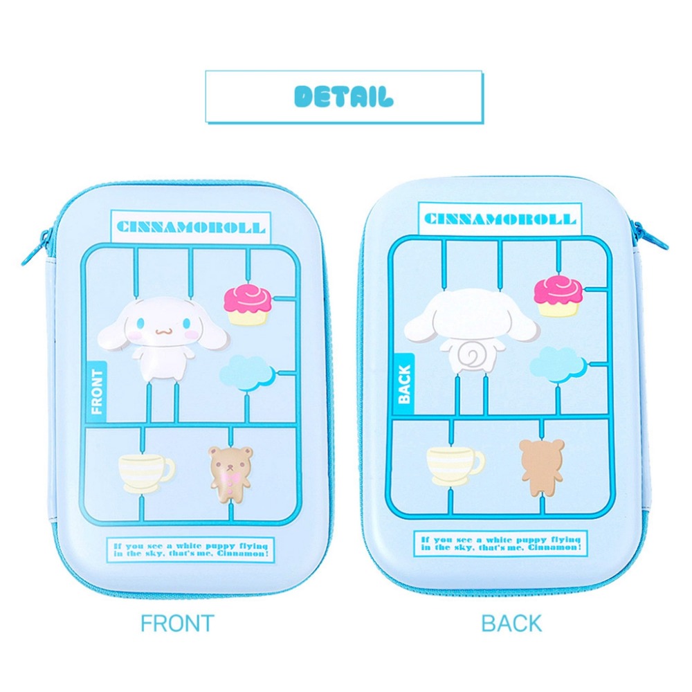🎈彩虹尾巴🎈多功能收納包 三麗鷗 大耳狗 帕恰狗 酷洛米 硬殼多功能收納包 萬用包-規格圖7