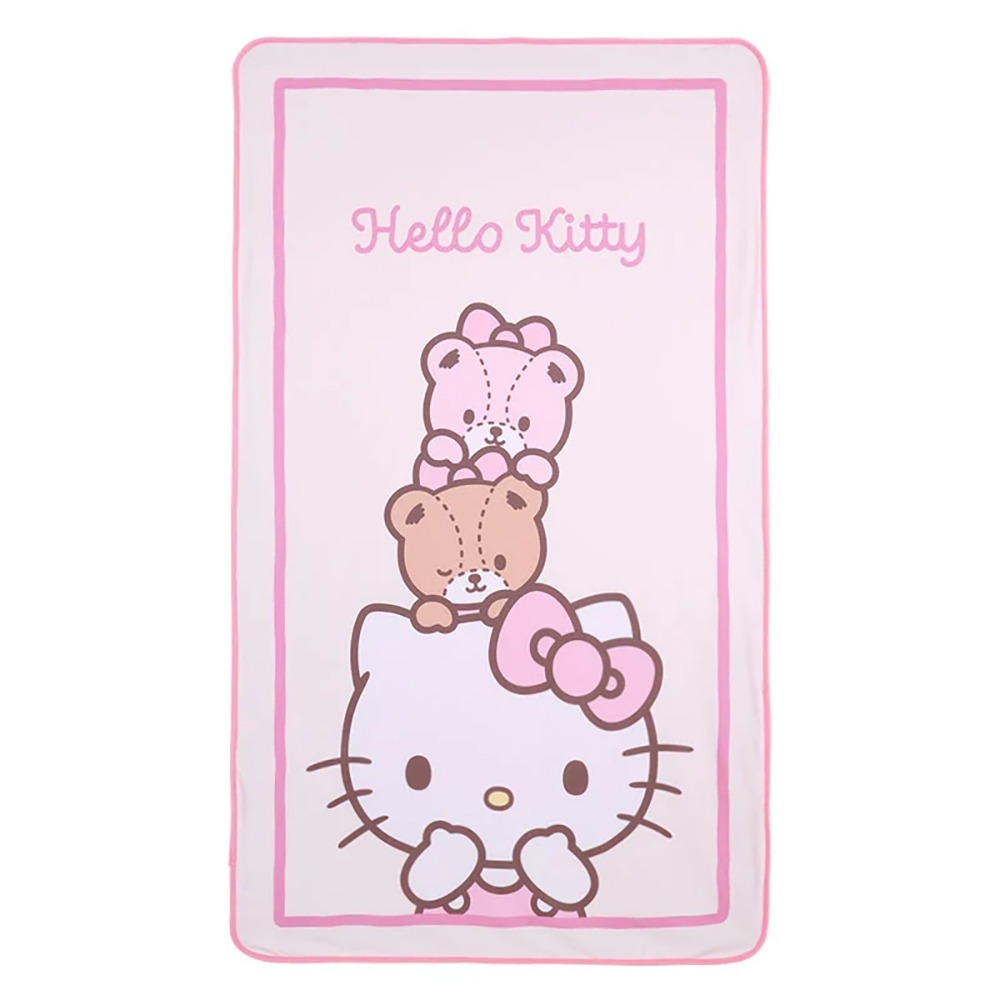 🎈彩虹尾巴🎈涼感冷氣毯 三麗鷗 Kitty 酷洛米 美樂蒂 大耳狗 帕恰狗 毯子-規格圖8
