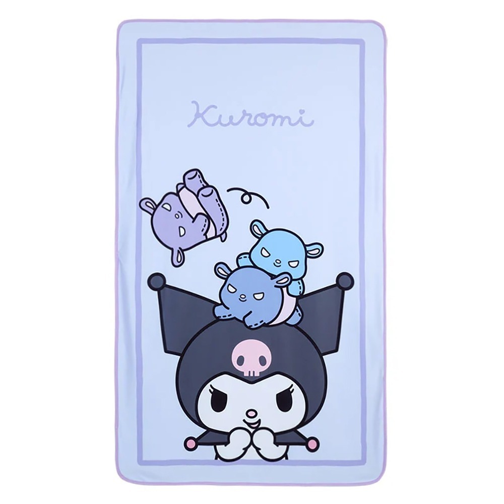 🎈彩虹尾巴🎈涼感冷氣毯 三麗鷗 Kitty 酷洛米 美樂蒂 大耳狗 帕恰狗 毯子-規格圖8