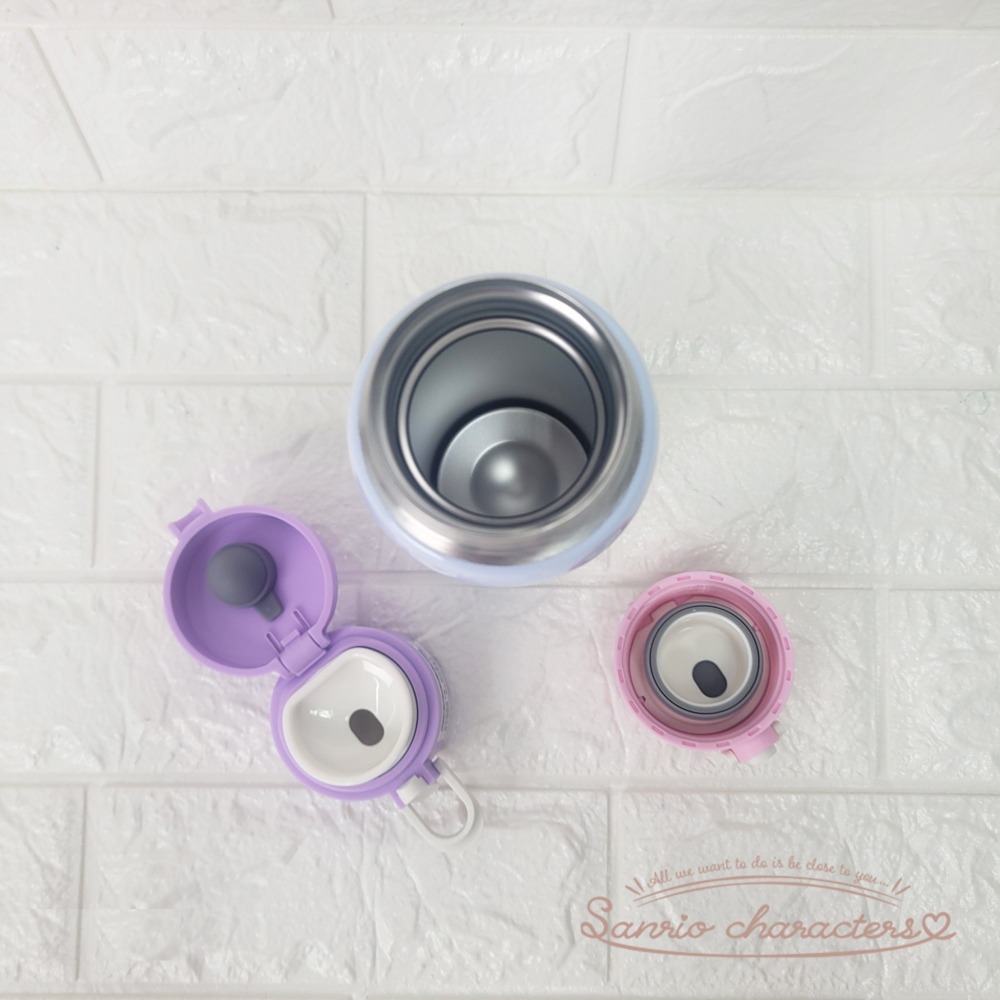 🎈彩虹尾巴🎈輕量保溫瓶 500ml 三麗鷗 KITTY 大耳狗 酷洛米 酷企鵝 雙子星 雙星仙子 保溫杯-細節圖7