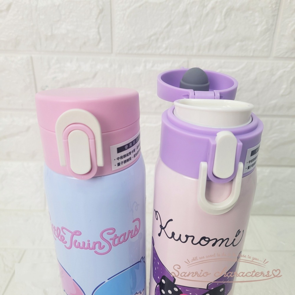 🎈彩虹尾巴🎈輕量保溫瓶 500ml 三麗鷗 KITTY 大耳狗 酷洛米 酷企鵝 雙子星 雙星仙子 保溫杯-細節圖8