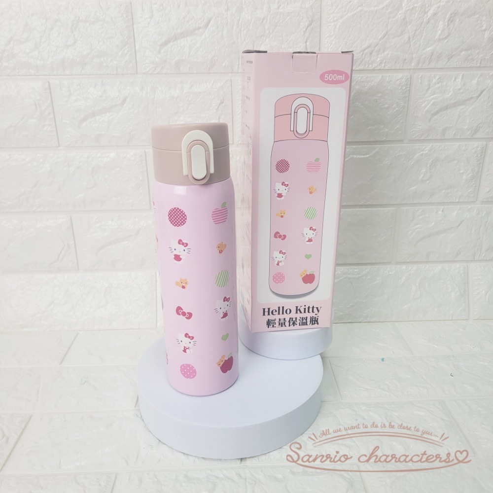 🎈彩虹尾巴🎈輕量保溫瓶 500ml 三麗鷗 KITTY 大耳狗 酷洛米 酷企鵝 雙子星 雙星仙子 保溫杯-規格圖8