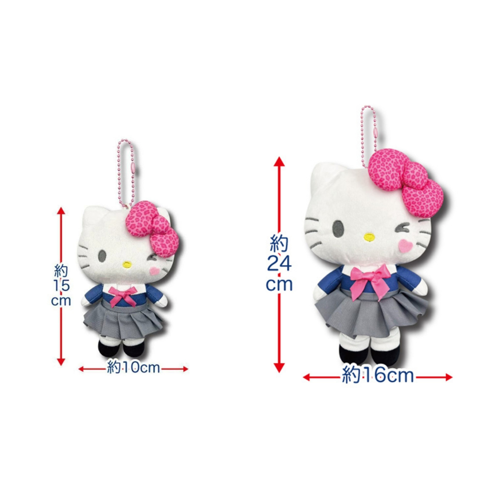 🎈彩虹尾巴🎈造型玩偶吊鍊附拉鍊口袋 三麗鷗 Kitty 大耳狗 美樂蒂 吊飾娃娃 絨毛玩偶收納吊飾 令和校園物語-細節圖6