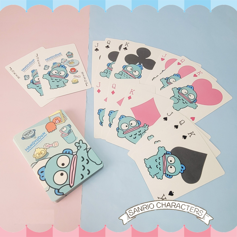 🎈彩虹尾巴🎈四倍超大撲克牌 三麗鷗 大耳狗 酷洛米 人魚漢頓-細節圖4