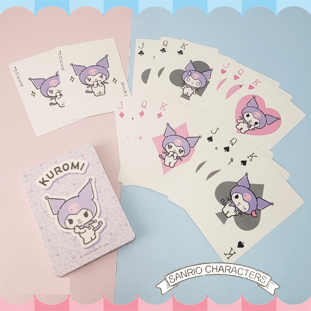 🎈彩虹尾巴🎈四倍超大撲克牌 三麗鷗 大耳狗 酷洛米 人魚漢頓-細節圖5