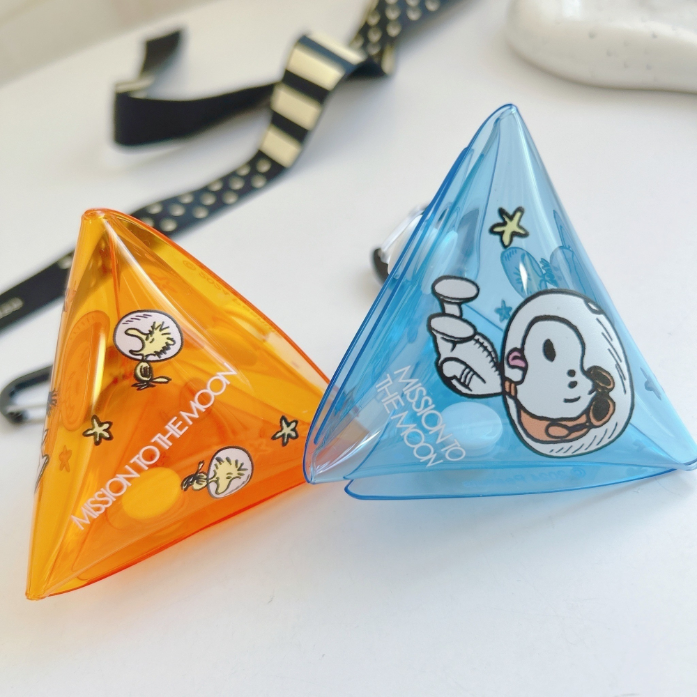 🎈彩虹尾巴🎈史努比太空人系列 三角零錢包 伸縮L型零錢包 伸縮零錢包 SNOOPY-細節圖4