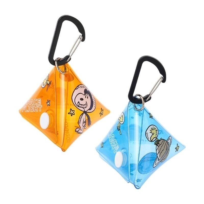 🎈彩虹尾巴🎈史努比太空人系列 三角零錢包 伸縮L型零錢包 伸縮零錢包 SNOOPY-細節圖8