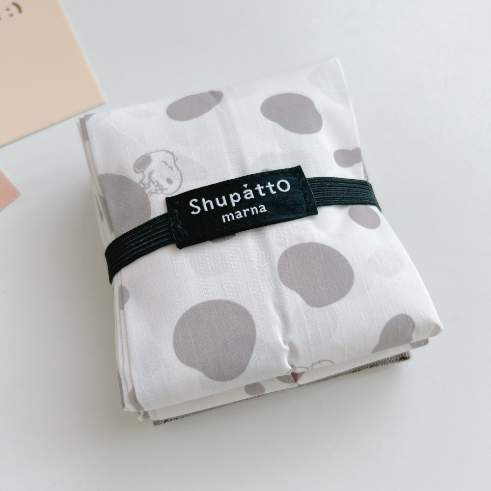 🎈彩虹尾巴🎈Shupatto史努比折疊秒收購物袋 SNOOPY 環保袋 手提袋 折疊購物袋 風琴摺疊購物袋-細節圖7