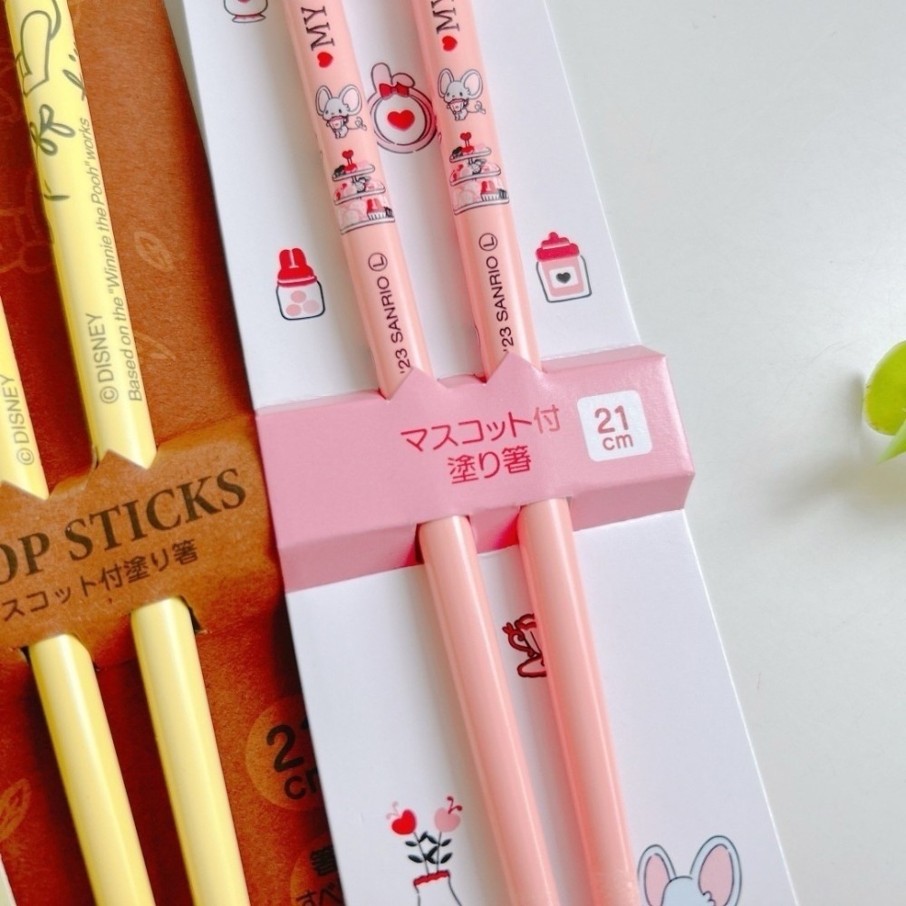 🎈彩虹尾巴🎈卡通大頭彩繪21cm筷子 SKATER 龍貓 小熊維尼 大耳狗 美樂蒂 三麗鷗 維尼熊 豆豆龍 立體-細節圖5