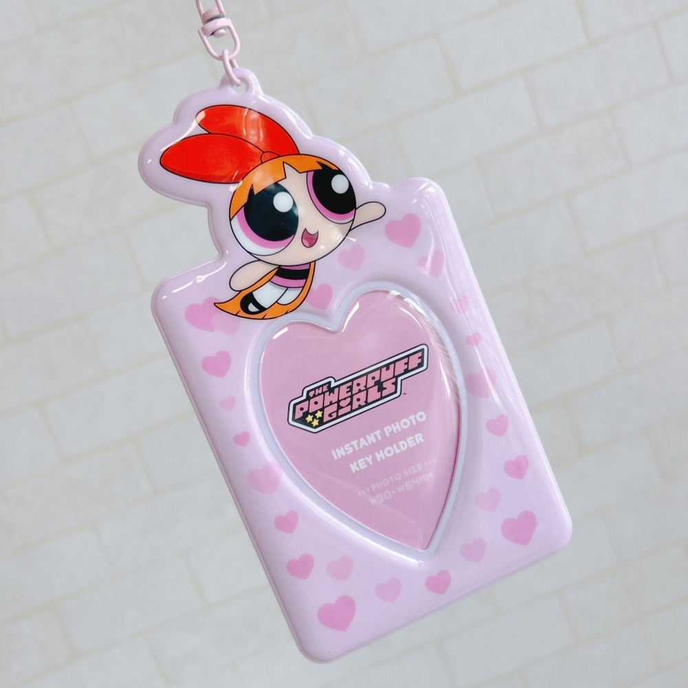 🎈彩虹尾巴🎈飛天小女警照片鑰匙圈 花花 泡泡 毛毛 票卡夾 The Powerpuff Girls-細節圖5