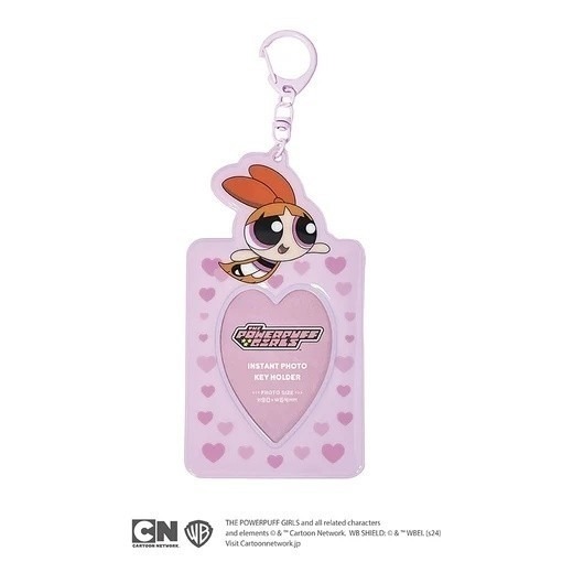 🎈彩虹尾巴🎈飛天小女警照片鑰匙圈 花花 泡泡 毛毛 票卡夾 The Powerpuff Girls-細節圖7