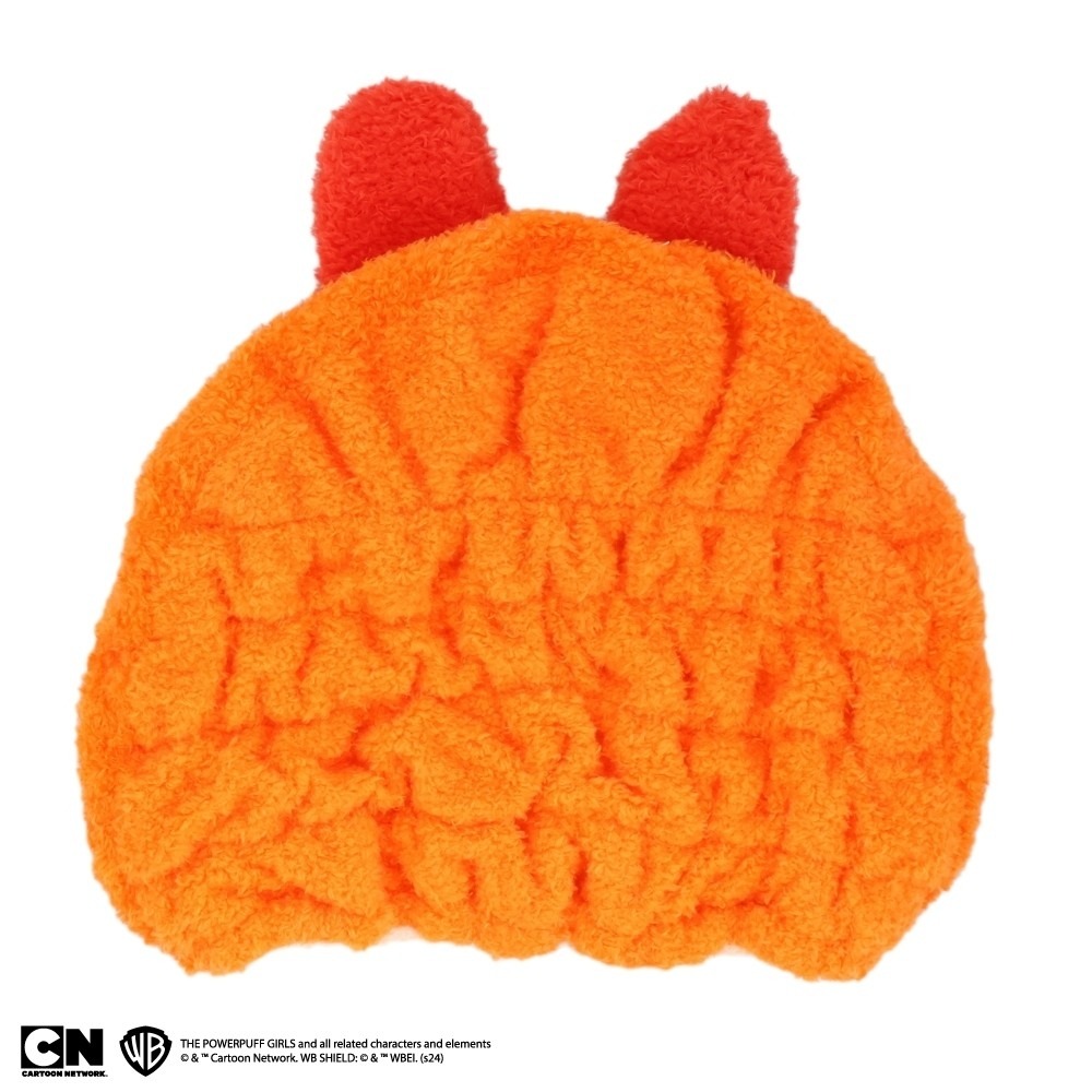 🎈彩虹尾巴🎈 飛天小女警造型吸水帽 花花 泡泡 毛毛 The Powerpuff Girls 乾髮帽 吸水乾髮帽-細節圖11