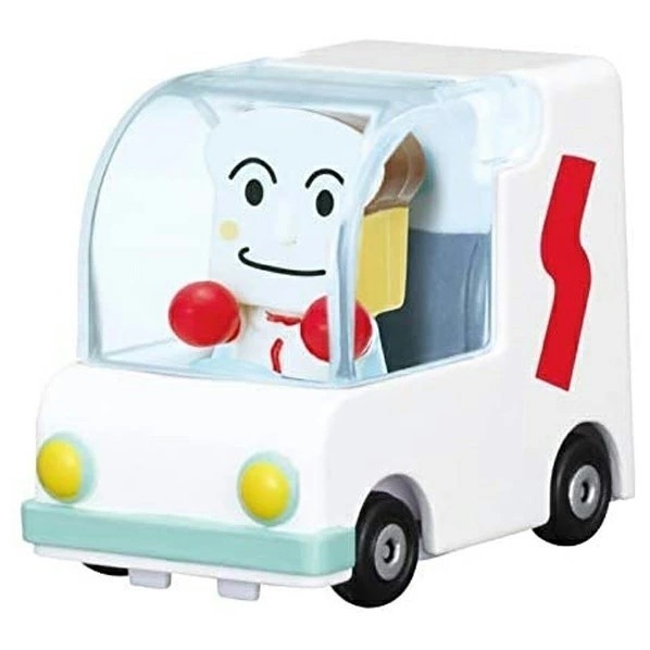 🎈彩虹尾巴🎈麵包超人GOGO小車系列 小病毒 吐司超人 玩具車 紅精靈 UFO 小汽車 吐司超人號-細節圖5