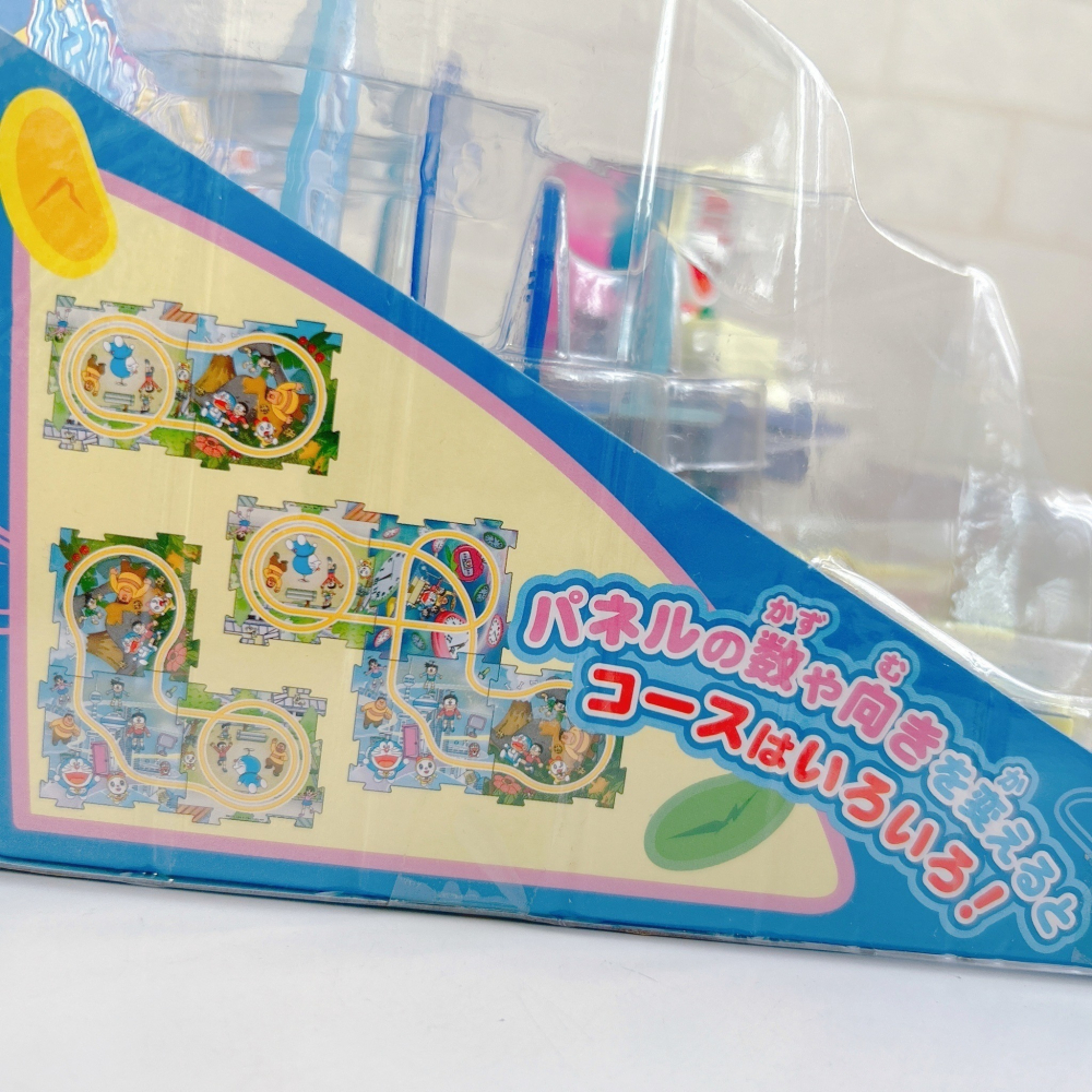🎈彩虹尾巴🎈哆啦A夢發條行走拼圖軌道組 Doraemon 玩具 時光機-細節圖6