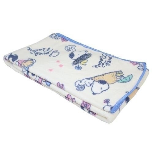 🎈彩虹尾巴🎈史努比熱愛大自然系列速乾毛巾 SNOOPY 史奴比 長毛巾 親膚毛巾 花 沙坑-細節圖8