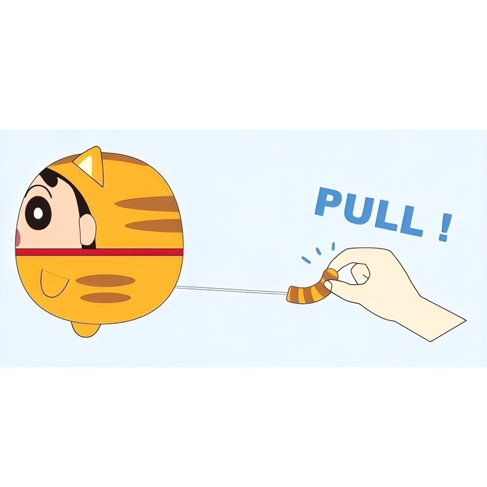 🎈彩虹尾巴🎈蠟筆小新變裝拉震絨毛珠鍊吊飾 小新 野原小白 變裝 睡衣 肥嘟嘟左衛門 恐龍 貓咪 震動玩偶 圓圓 球體-細節圖11