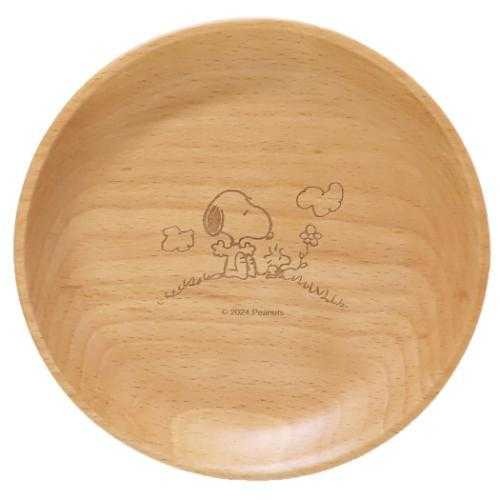 🎈彩虹尾巴🎈史努比木製系列小圓盤 SNOOPY 史奴比 小盤子 盤子 木盤-細節圖6