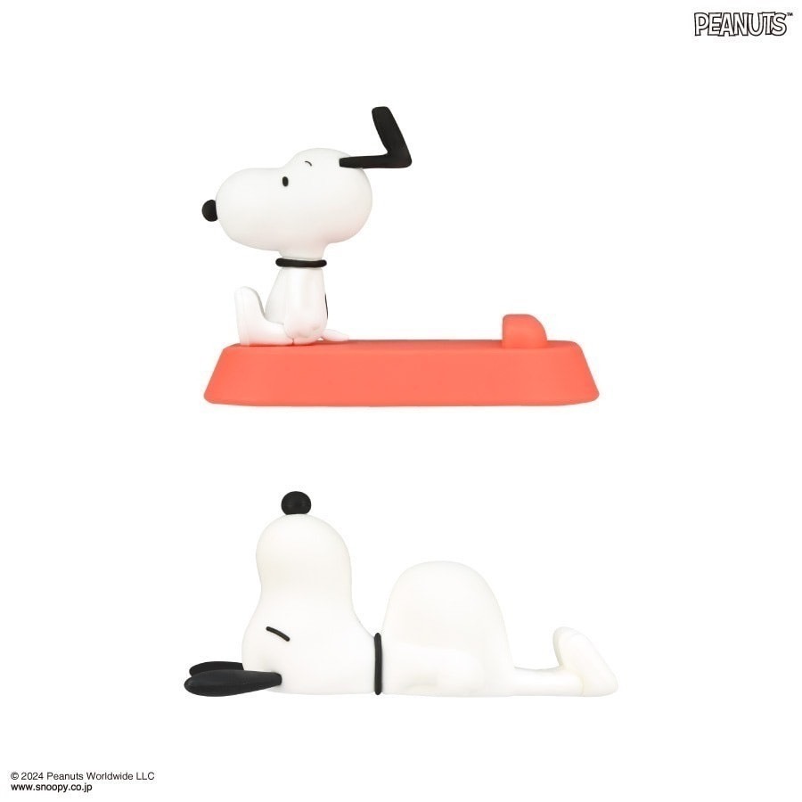 🎈彩虹尾巴🎈史努比2彈造型手機支架 SNOOPY 史奴比 坐姿 平躺 躺平-細節圖4