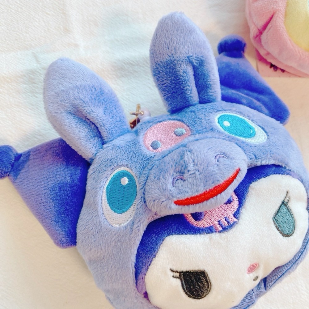 🎈彩虹尾巴🎈三麗鷗&RODY跳跳馬聯名限定 伸縮票卡零錢包 KITTY 大耳狗 酷洛米 花小兔-細節圖4