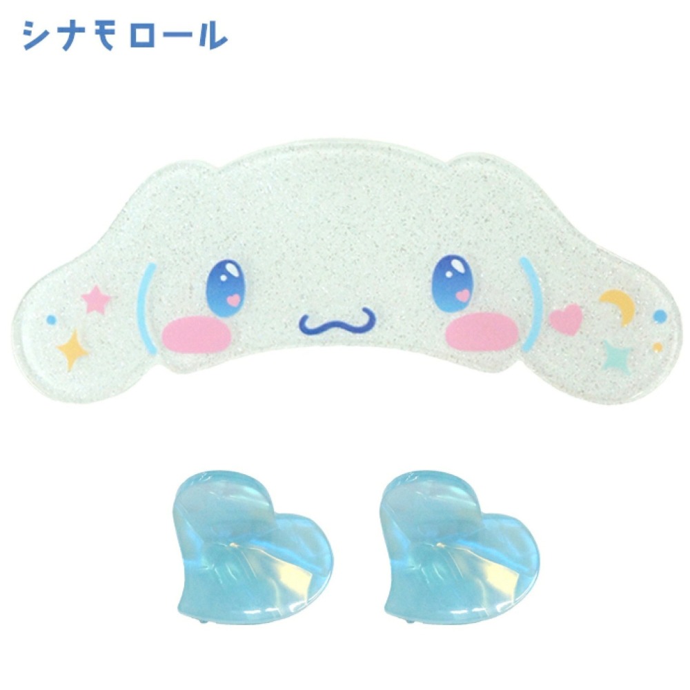 🎈彩虹尾巴🎈三麗鷗水汪汪髮飾組 KITTY 酷洛米 大耳狗 鯊魚夾 小髮夾 髮夾組-細節圖7