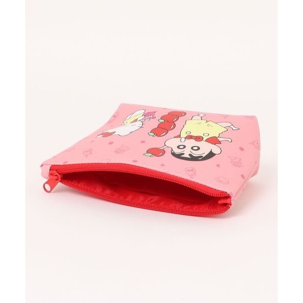 🎈彩虹尾巴🎈三麗鷗x蠟筆小新 收納萬用包 Kitty 酷企鵝 Hapidanbui 人魚漢頓 大眼蛙小物包 收納包-細節圖8