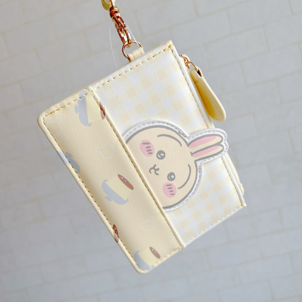 🎈彩虹尾巴🎈吉伊卡哇短夾零錢包附繩 烏薩奇 兔兔 零錢包 Chiikawa-細節圖6